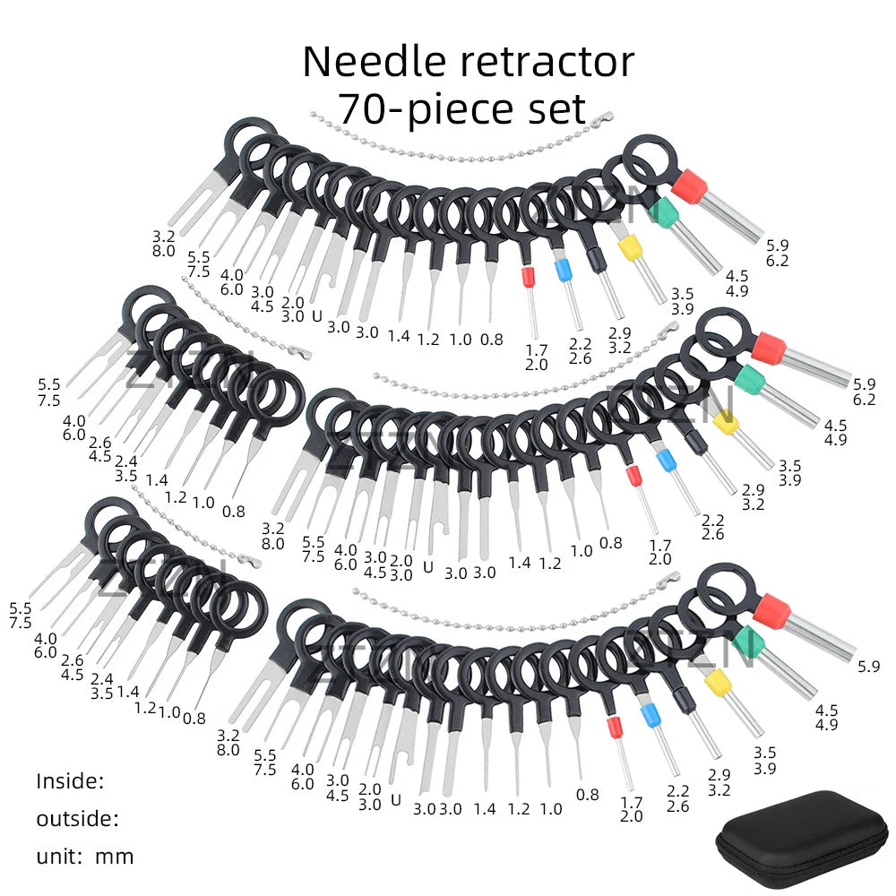 Optionen für Automotive Connector Terminal Removal Kit