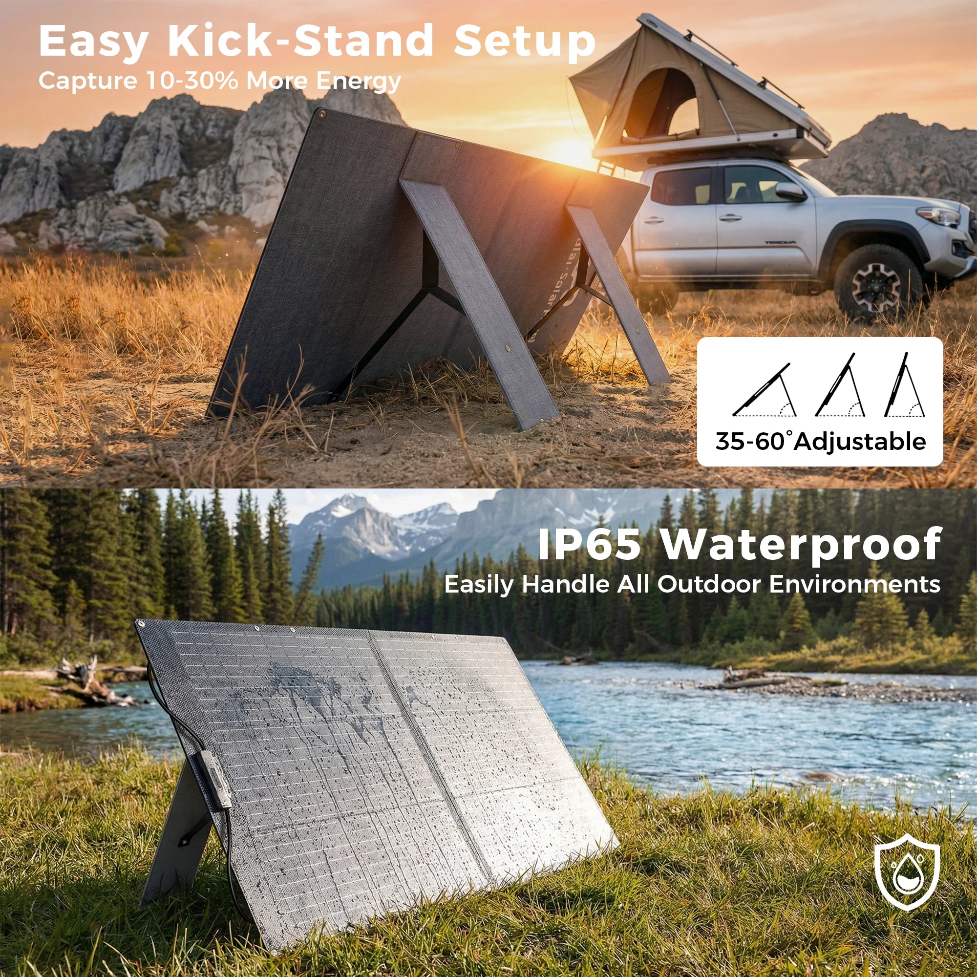 100W 200W 400W Foldable Solar Panel Portable Solar Charger