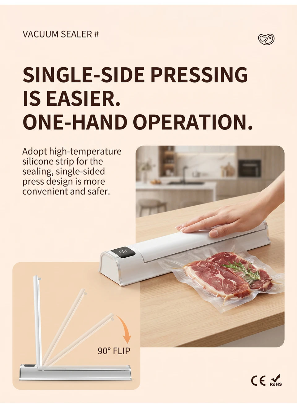 Vacuum Food Sealer - Plug Options