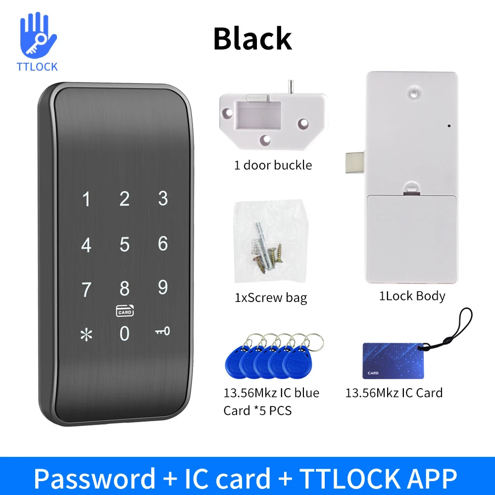 Serratura per armadietti TTLock - opzioni con tastierino o impronta digitale