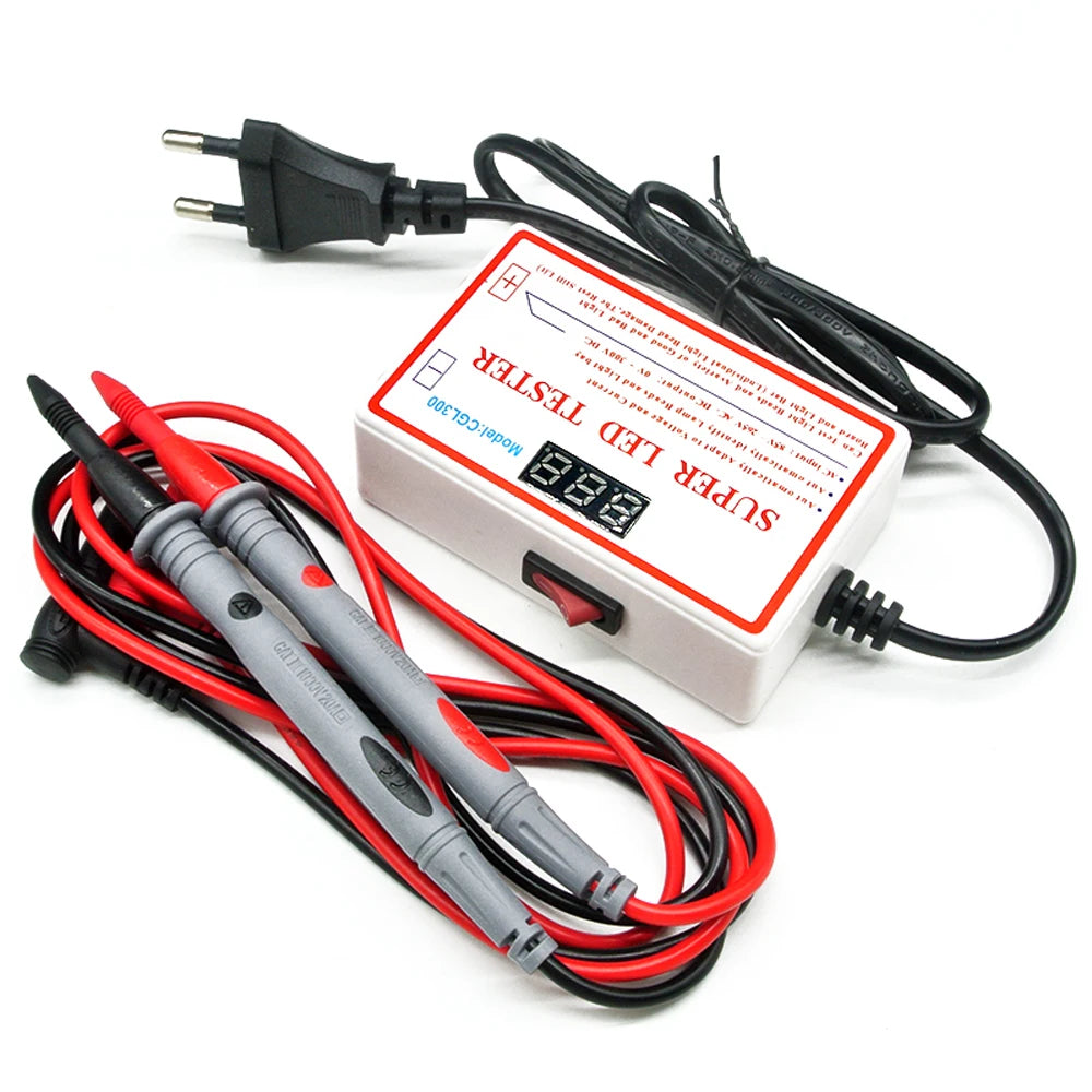 LED Backlight Tester with Probes, 0–300 V Output