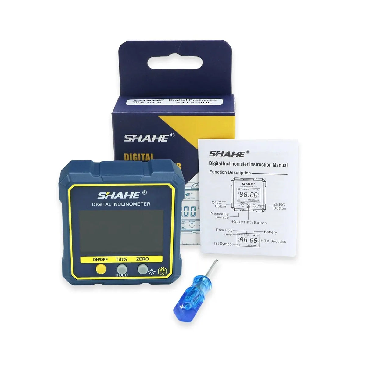 5315-90C Magnetic Digital Angle Gauge with Backlight
