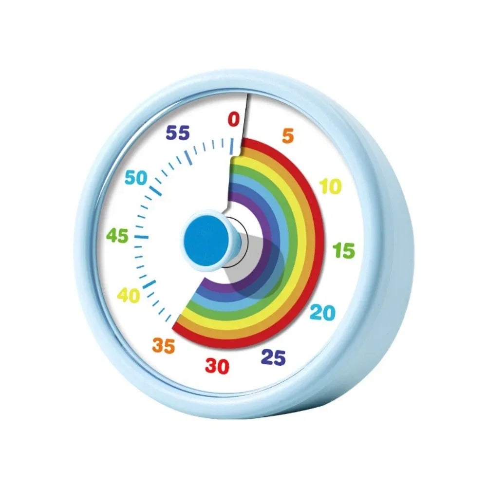 Visueller 60-Minuten-Countdown-Timer, rund oder quadratisch