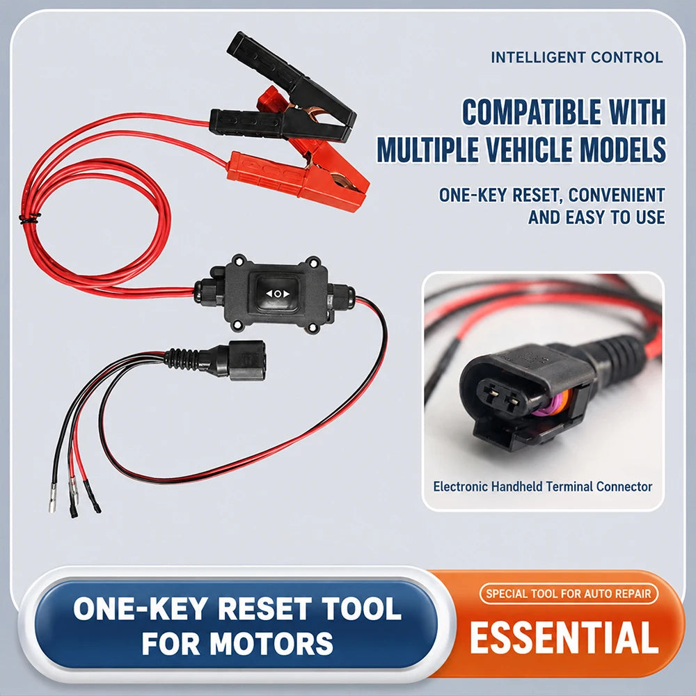 12/24V EPB motor-szolgáltatási tesztelő eszköz