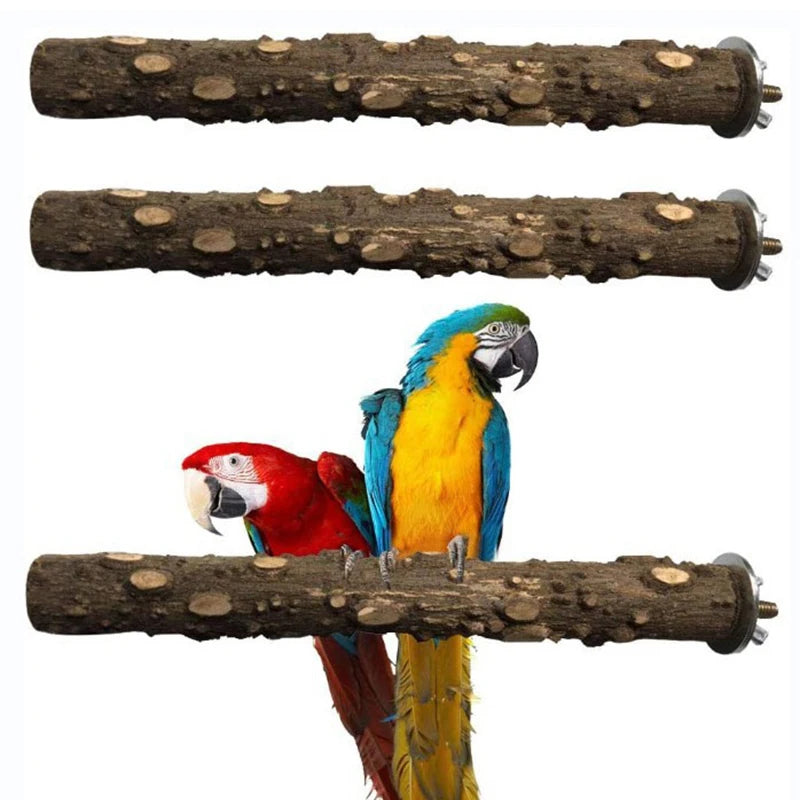 Scelta di Posatoi per Uccelli in Legno Naturale, 10–20 cm