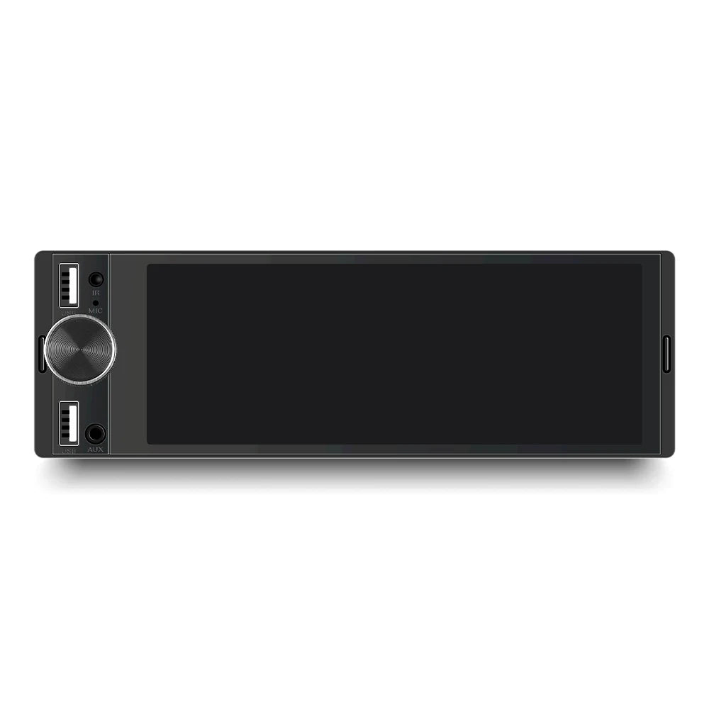 6,86" 1DIN autoradio met draadloze CarPlay, Android Auto en Bluetooth