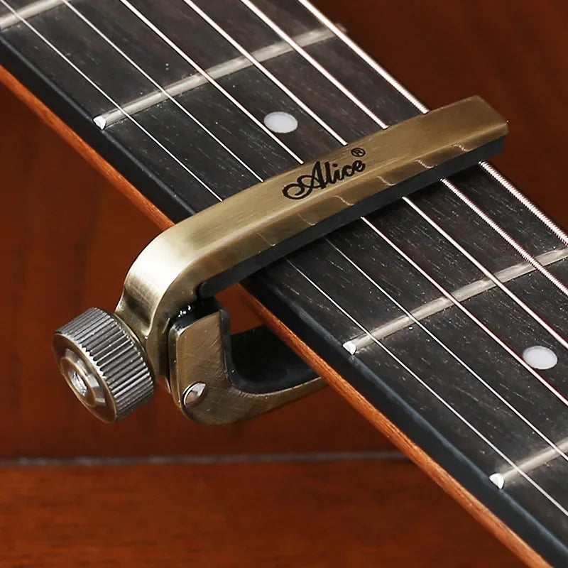 Metal Trigger Capo for Acoustic, Electric, Bass and Ukulele
