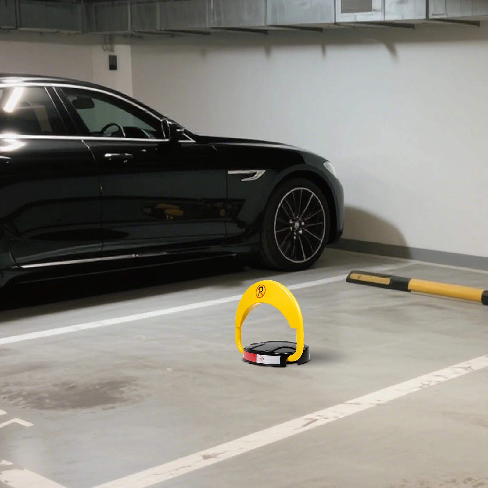 Heavy Duty Remote Control Parking Lock with Alarm, IP67 Waterproof, 2T Capacity