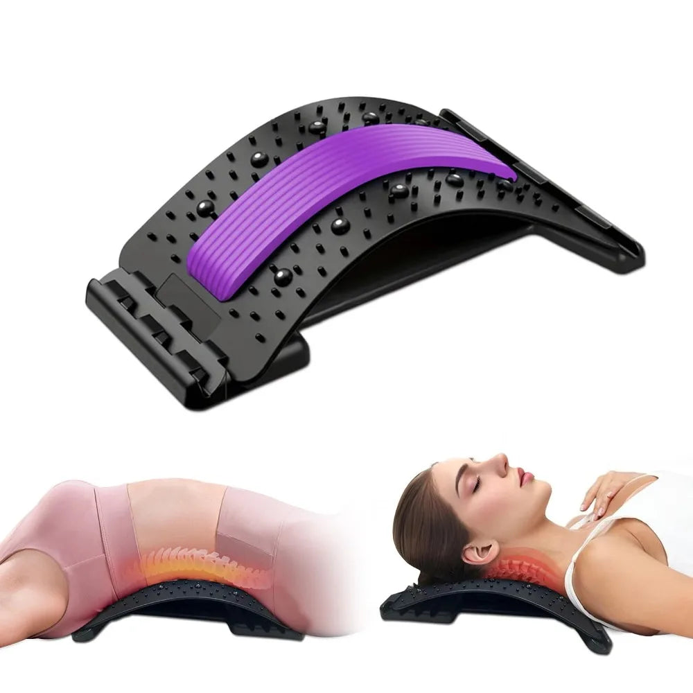 Adjustable Back Stretching Arch with Massage Points
