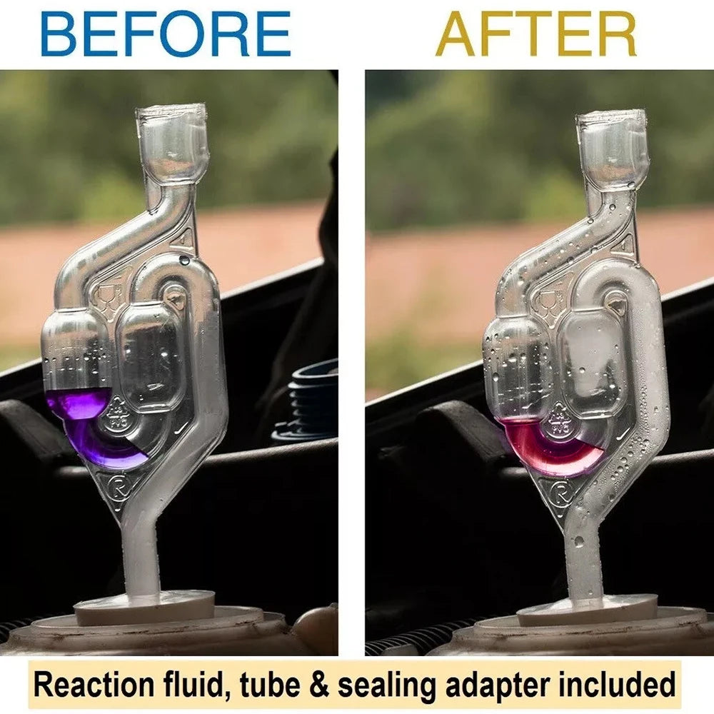  Détecteur de fuite de combustion, testeur d’antigel et de liquide de refroidissement, testeur d’antigel automobile, antigoutte S - forme