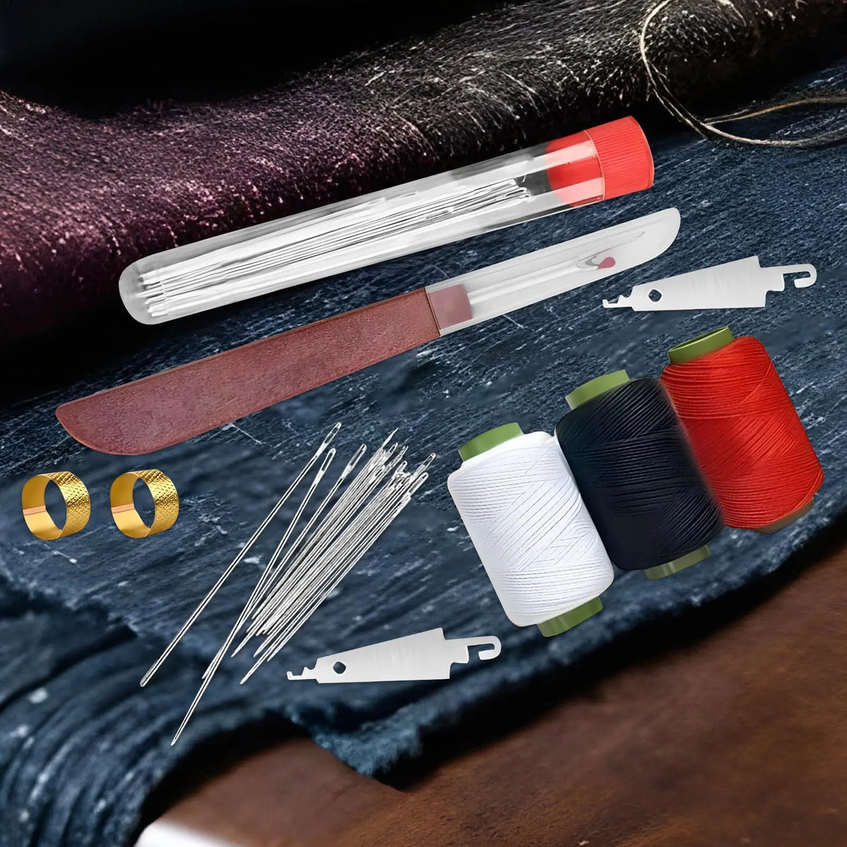 37-Piece Portable Sewing Repair Kit