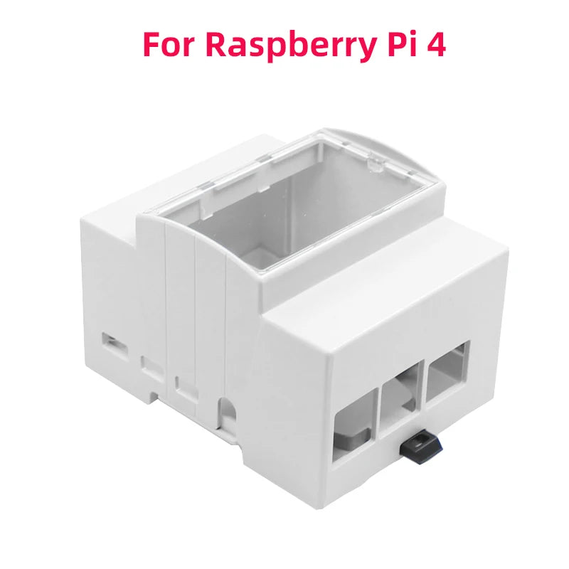 DIN-Rail ABS Cases for Raspberry Pi 3, 4 & 5
