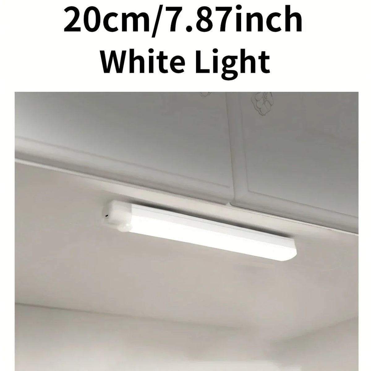 LED Motion Sensor Cabinet Light, Rechargeable Magnetic Strip