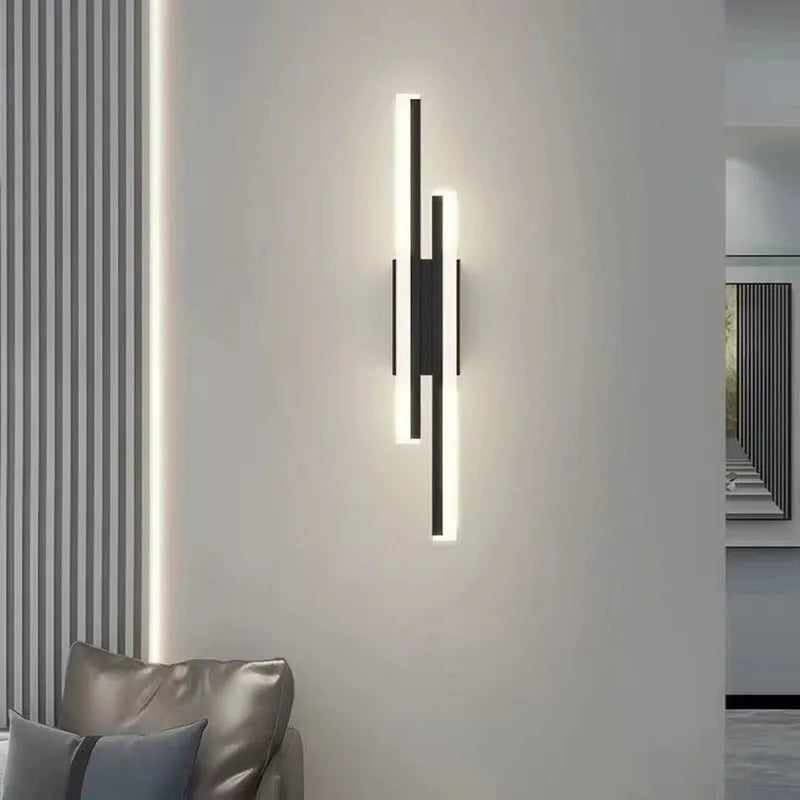 Aplique de parede LED com luz regulável, 50 cm
