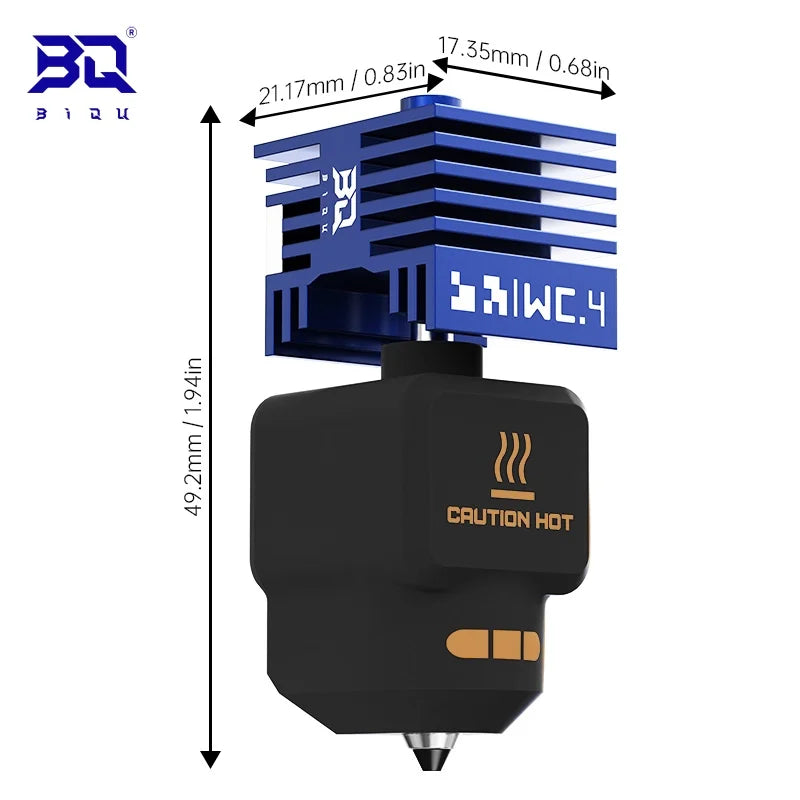 Panda Juicer S-WC Hotend - Fit and Nozzle Options