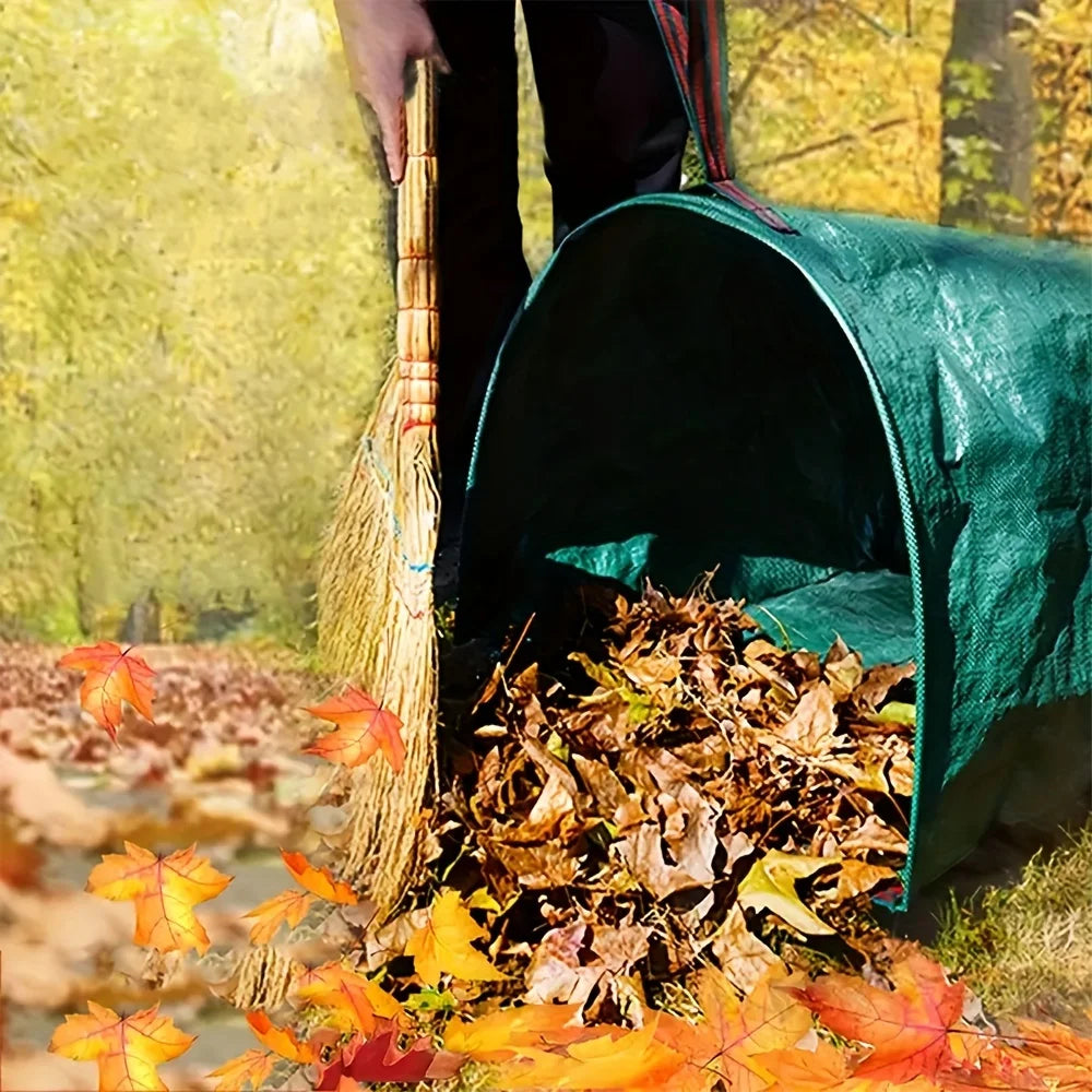Heavy-Duty PP Garden Waste Bags - Reusable Yard Debris Bags with Industrial Fabric and Handles for Plant, and Leaf Collection 