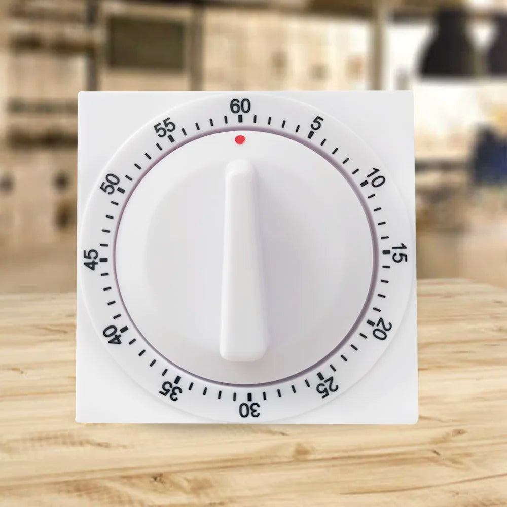 T-204 Mechanical Kitchen Timer, 60-Minute Dial