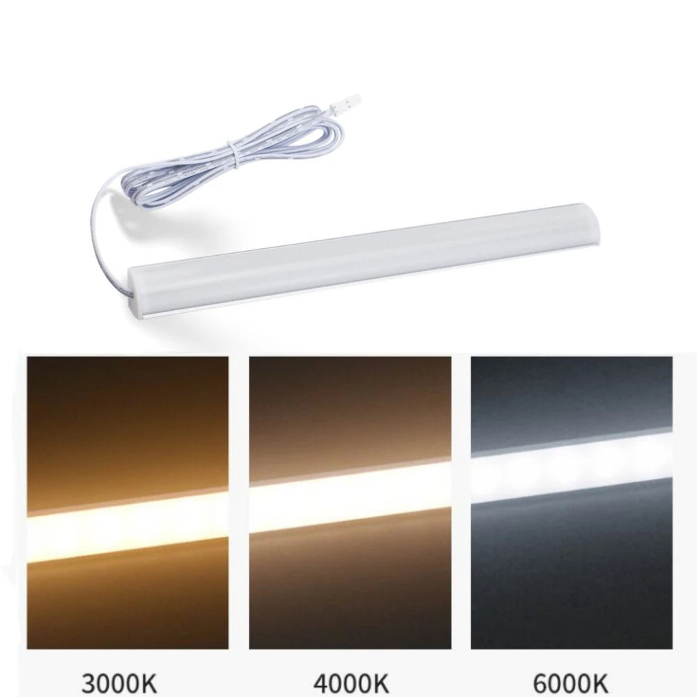 Barra de luz LED para armario de 12 V - Opciones de longitud