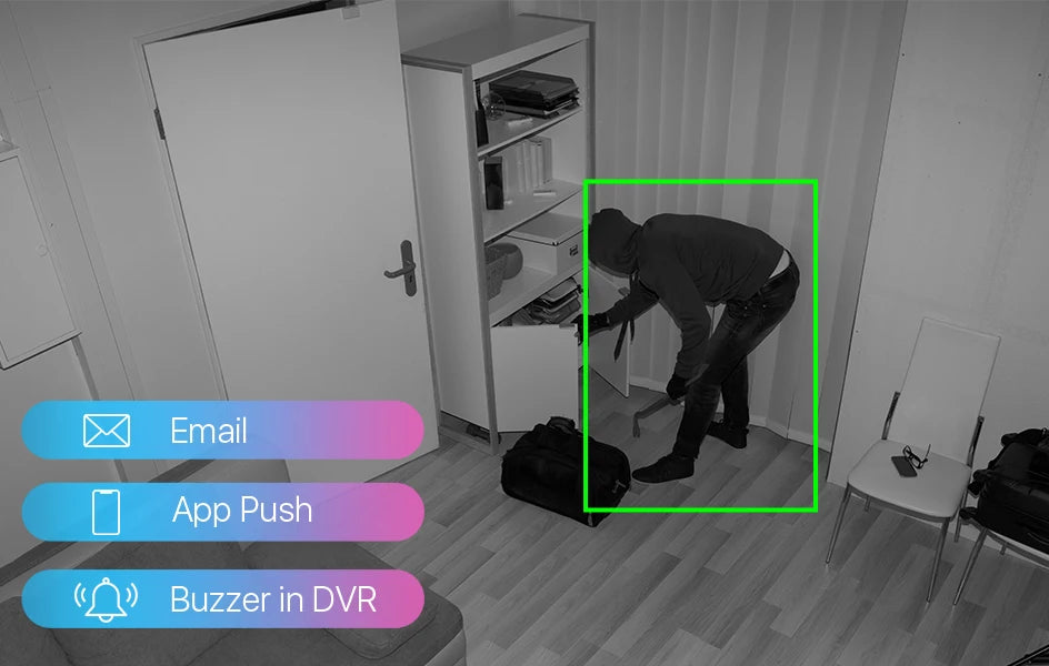 ZOSI 8-Channel 1080P DVR Security Recorder with H.265+