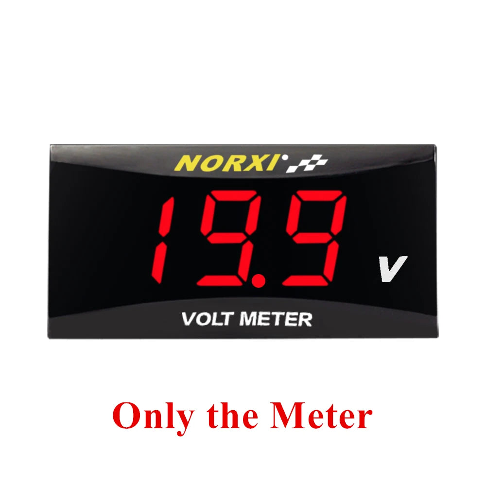 Voltímetro digital mini ou suporte de montagem separado
