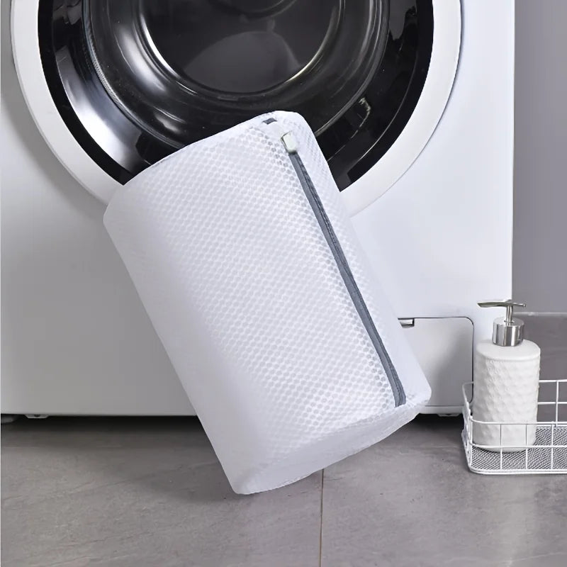 Durable Mesh Shoe Cleaning Bag -360 ° Protection, Reusable Sports Shoes and Sports Shoe Washing Bag, with Zipper Closure 