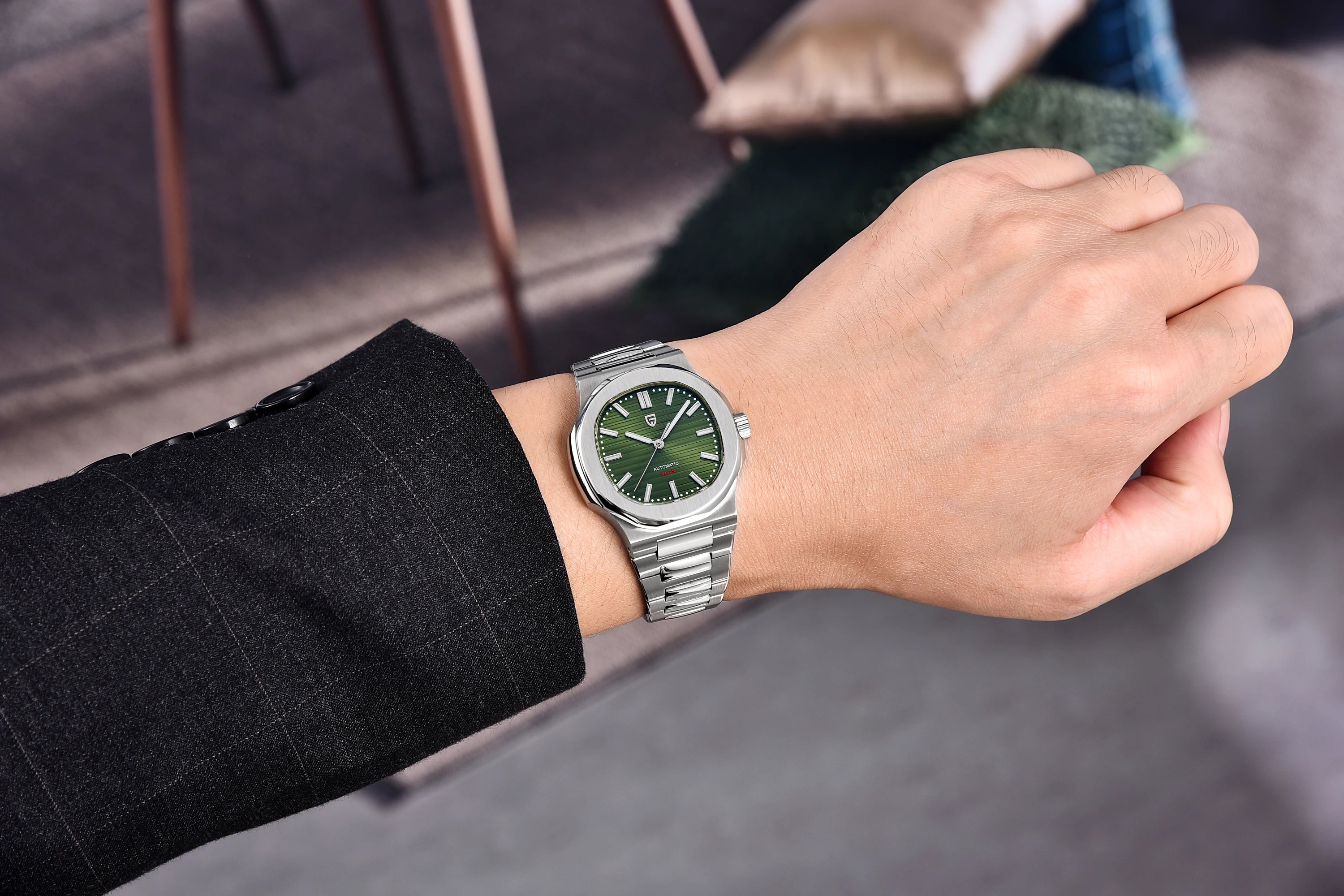 Orologio automatico da uomo Pagani Design 40MM con vetro zaffiro