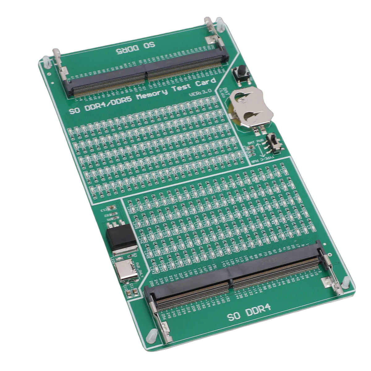 Tester de diagnosticare a memoriei DDR4 și DDR5