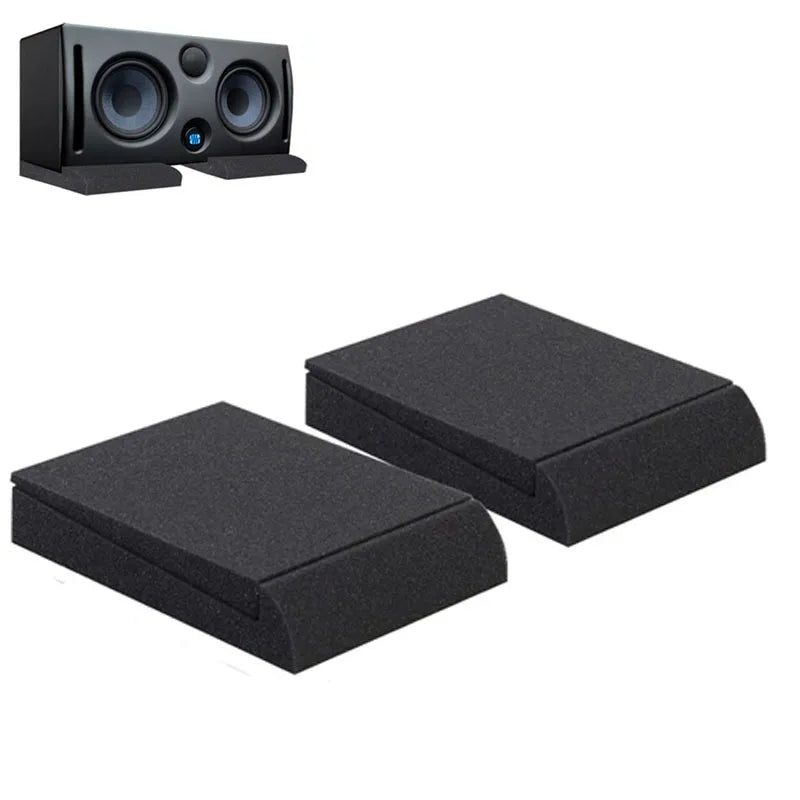 Pair of Adjustable-Angle Speaker Isolation Pads