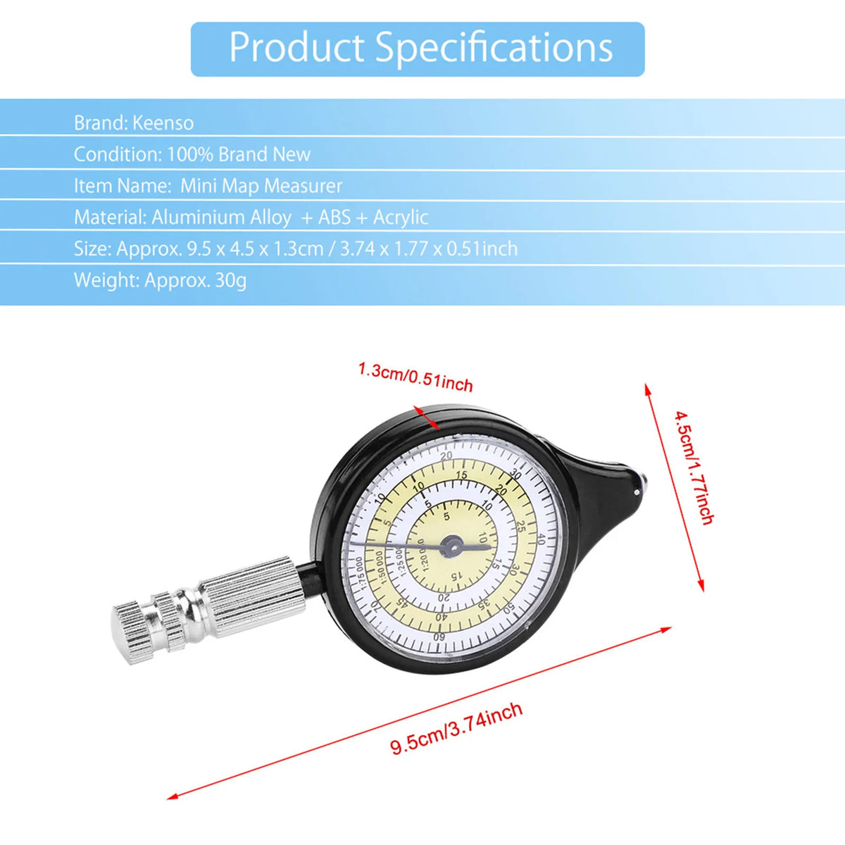 Mechanical Rolling Map Distance Tool