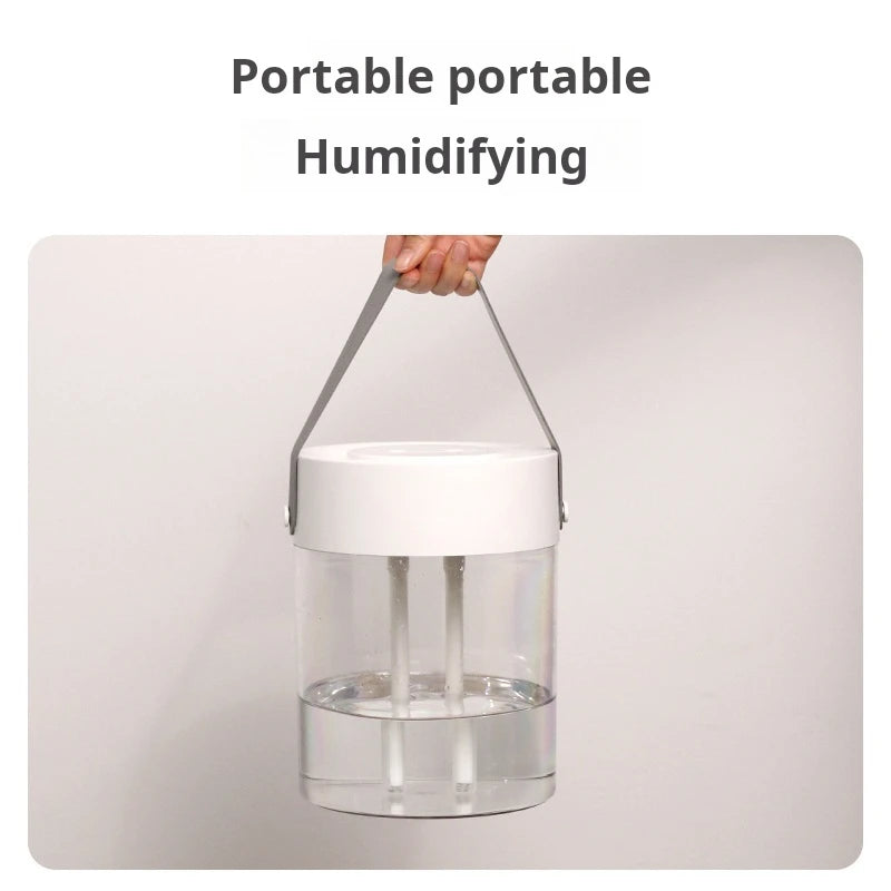 3 L USB Ultrasonic Humidifier with Dual Mist Outlets