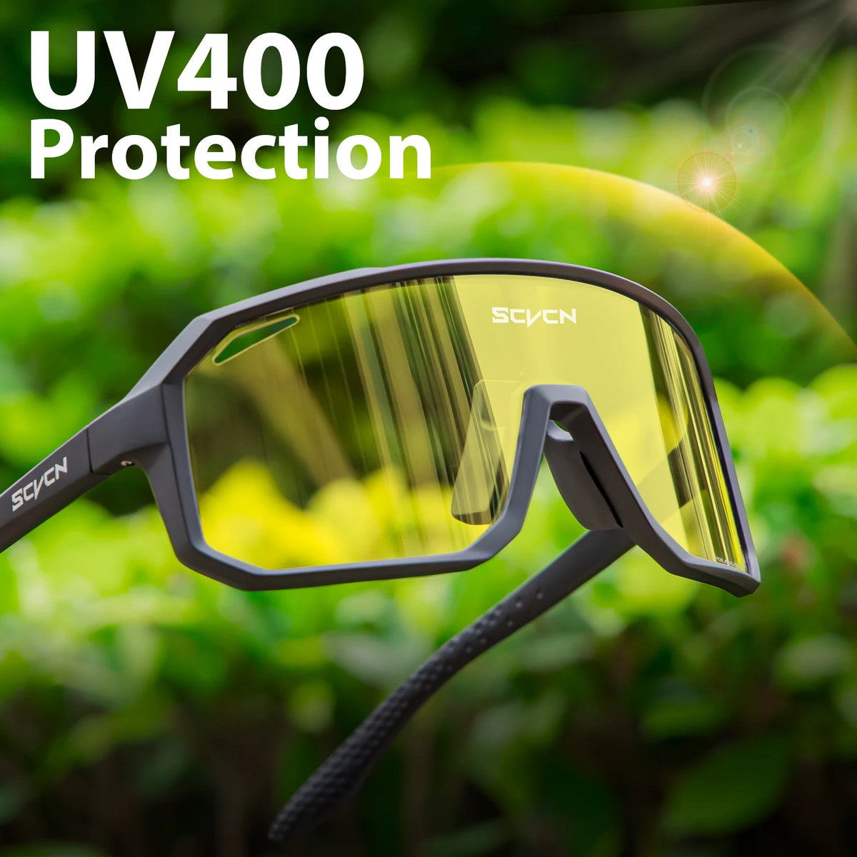 Sport-Style Glasses, Pictured Lens Options