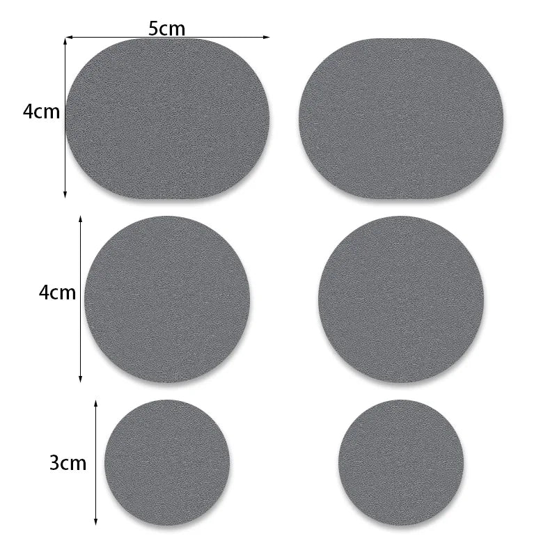 6PCS Sports Shoe Repair Patches, Anti-wear Shoe Patches, Insole Repair Patches, Self-adhesive Patches Inside High Heels 