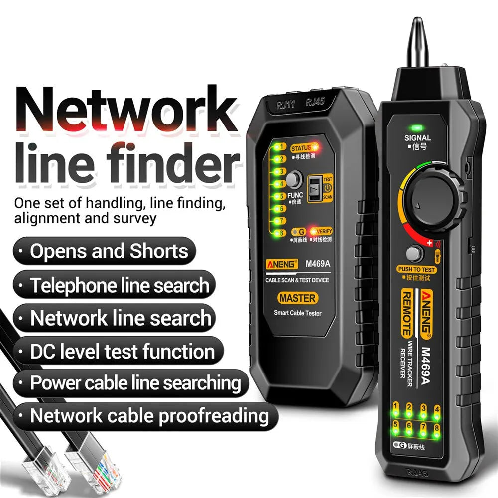 ANENG M469A RJ45/RJ11 Network Cable Tester