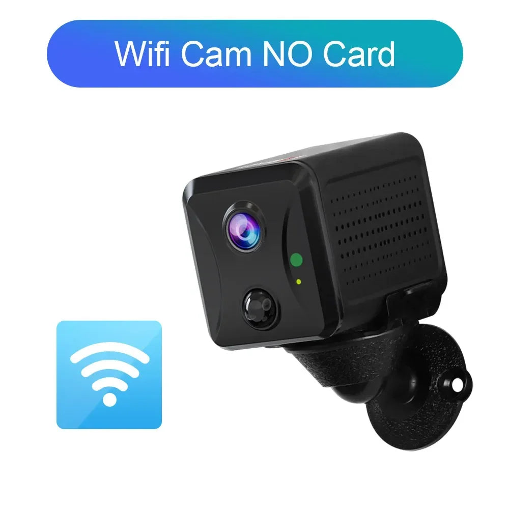 5MP minibatterikamera - Wi-Fi eller 4G-alternativer