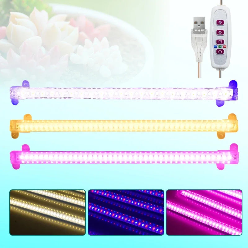 30 cm USB LED Plant Light Bars, 1–4 Bar Options