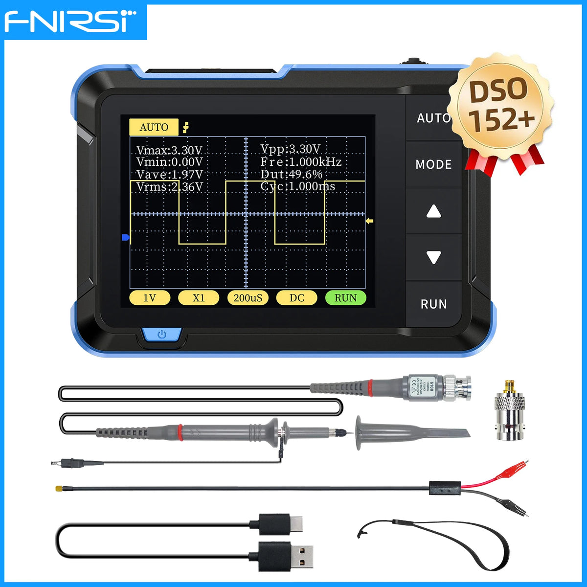 Handheld Oscilloscope - DSO152, DSO153 or DSO510