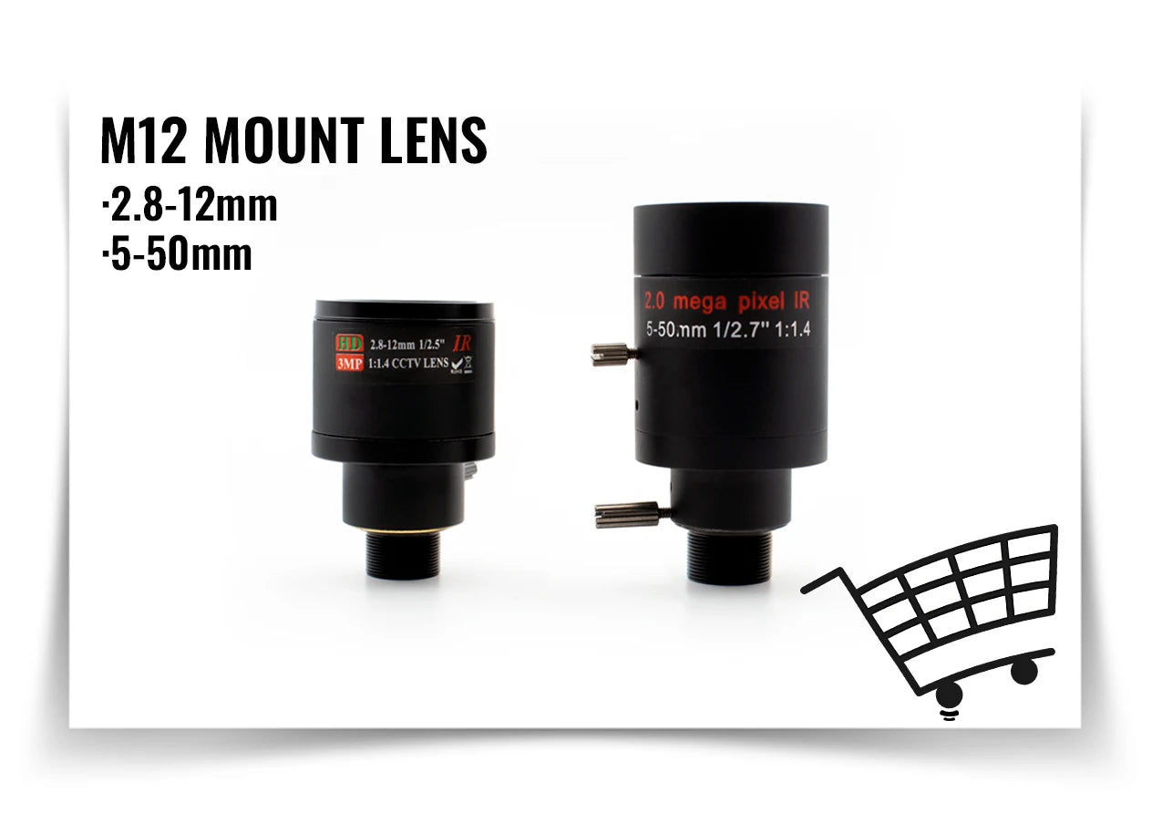 WGWK Caméra IP MINI 4K 3/4/5/8MP Zoom Manuel POE48V Objectif CS Boîtier Métallique Inspection Industrielle Sécurité Webcam Vidéo Surveillance