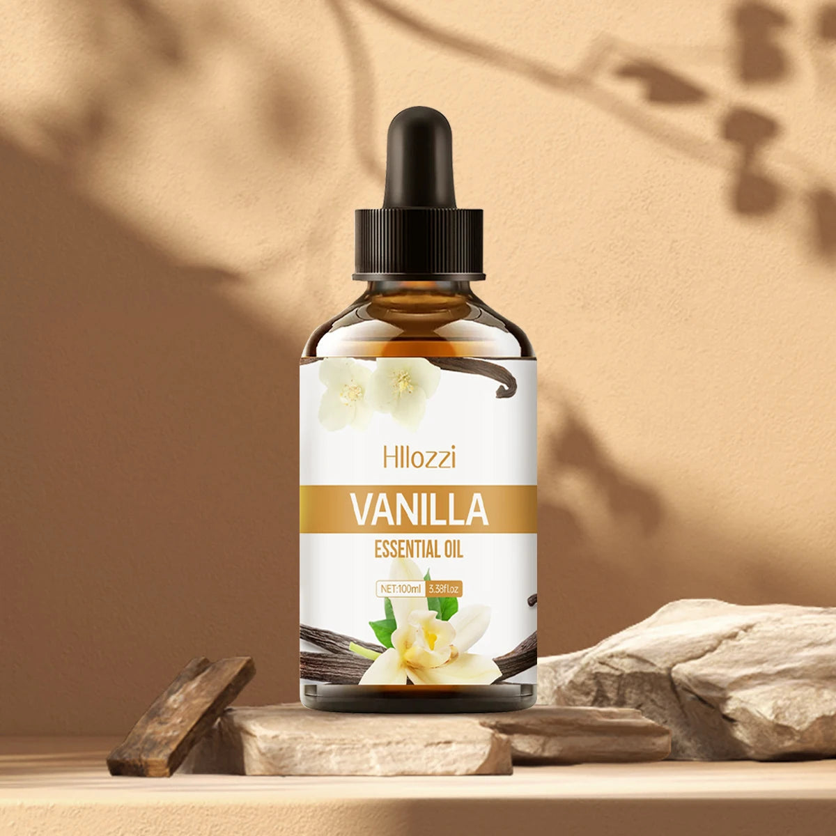 Vanilla essential oil for face, SPU, aromatherapy diffuser, DIY soap, suitable for all skin types, long-lasting fragrance 