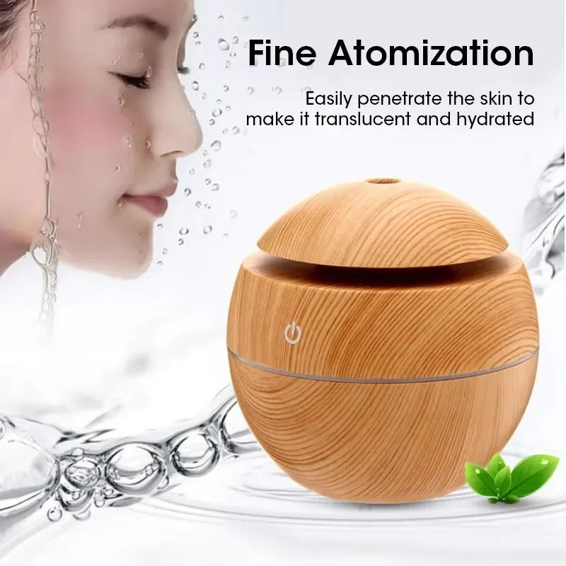 USB Ultrasonic Mini Humidifier with Night Light