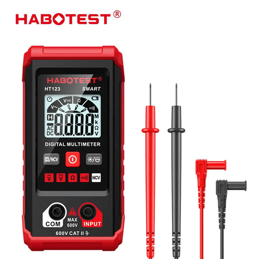 Digital Multimeter AC DC NCV Smart Multimeter Tester Multimetro Ohm Voltage Meter Auto Range 600V Profesional Electrician Tester Spy-shop.com