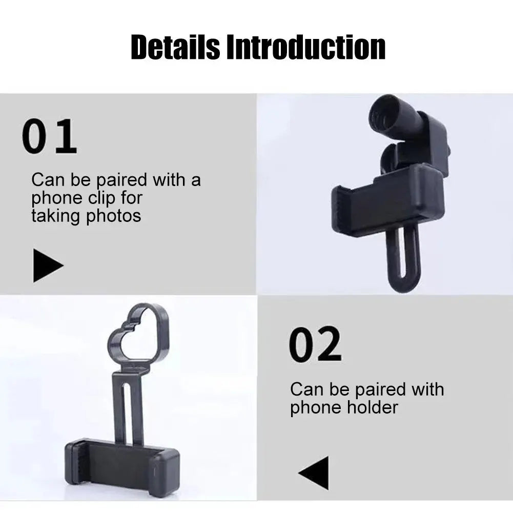 Portable Mini Pocket Monocular Telescope 1000x20 High Magnification Zoom For Outdoor Fishing Hunting Camping Observation Device 