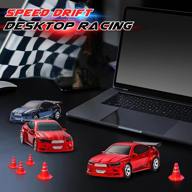 1/64 High‑Speed Drift RC Car 4WD Mini Racing Model