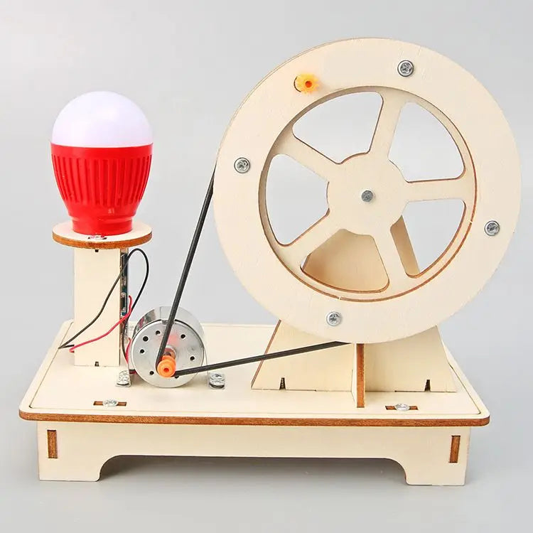 Vitenskapssett for håndsveivgenerator