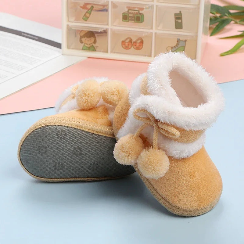 Newborn Snow Booties for Cozy Baby Comfort