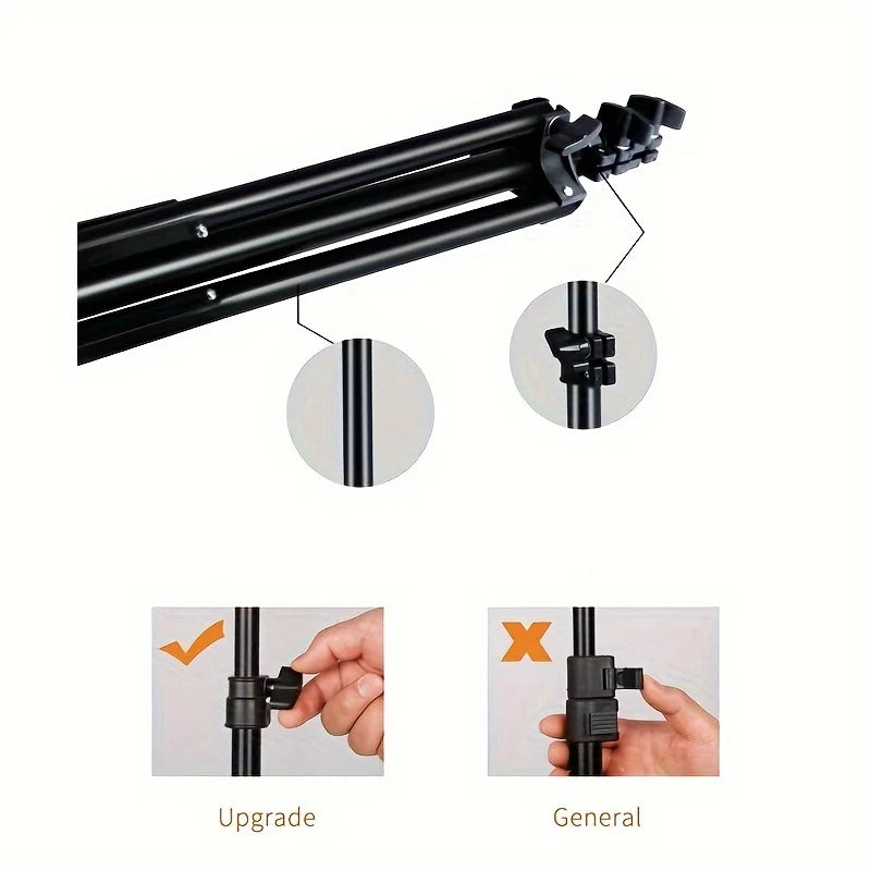 Aluminium Photography Light Stand, 1.6 m or 2.1 m