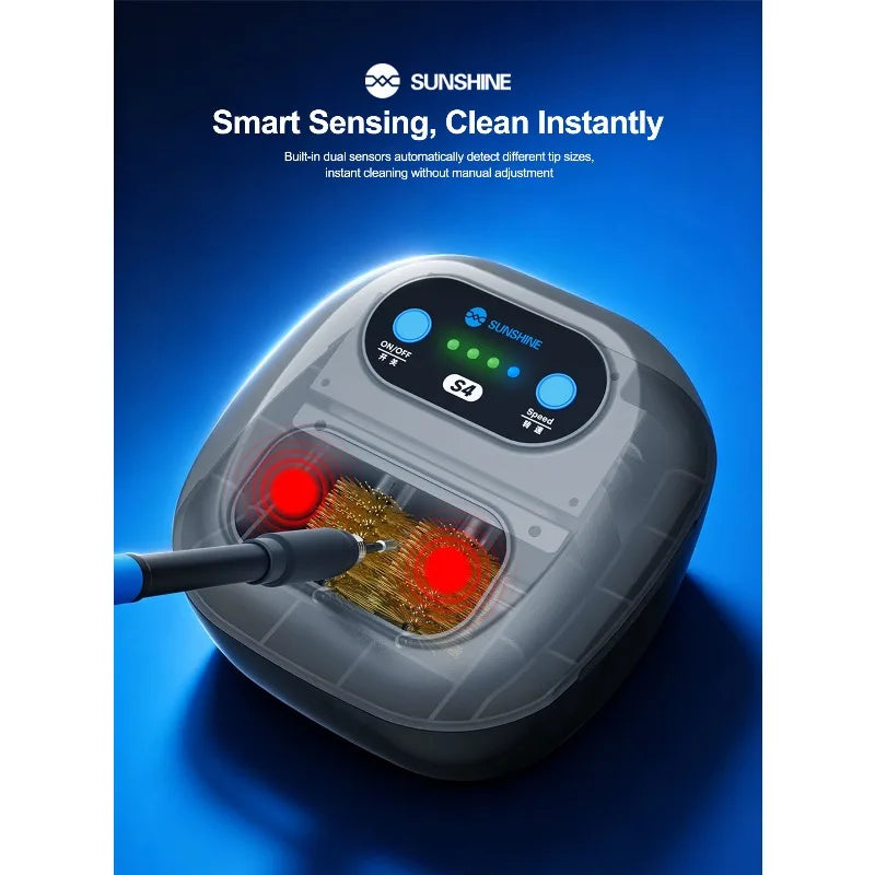 S4 Automatic Soldering Tip Cleaner
