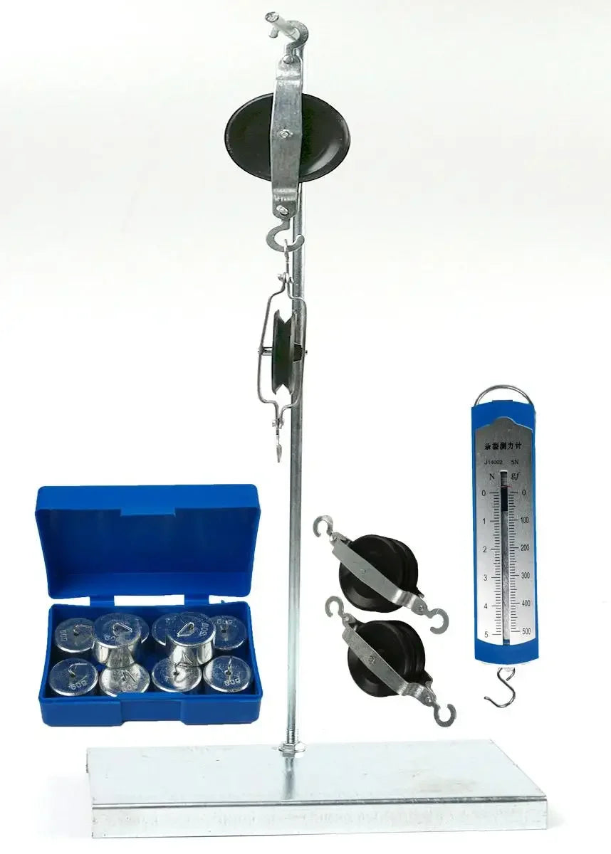 Pulley and Stand Mechanics Demonstration Set