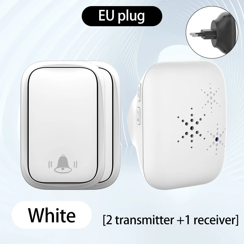 Self-Powered Wireless Doorbell with Chime Options