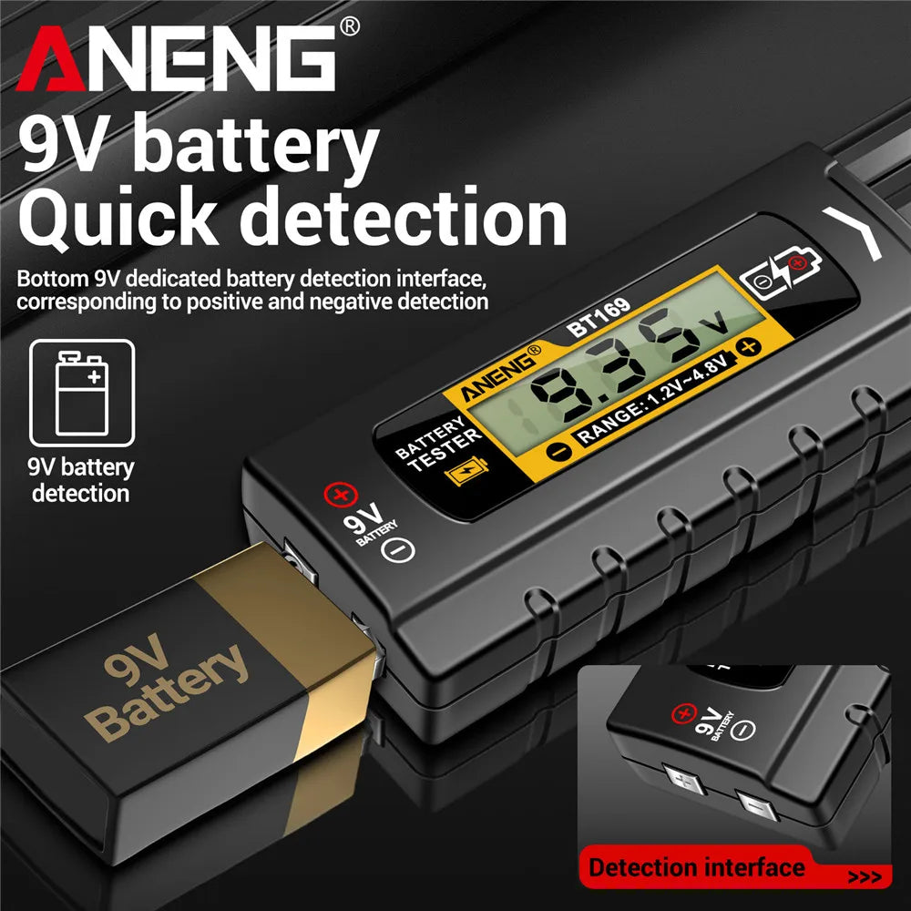ANENG BT169 digital batteritestare