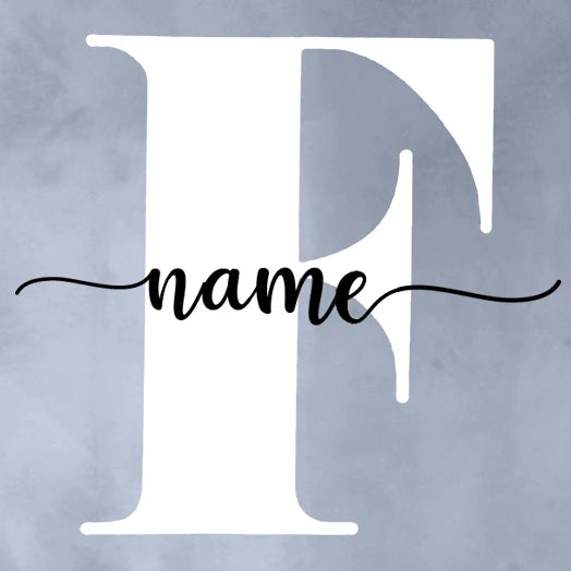 Personalisierte Initial-Baby-Bodysuit – Namensoptionen
